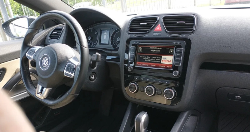 Volkswagen Scirocco cena 36500 przebieg: 174456, rok produkcji 2014 z Warszawa małe 137